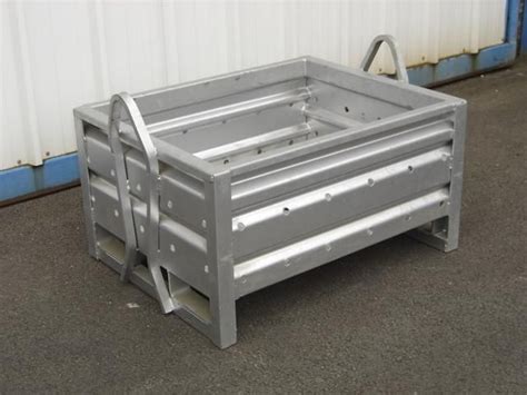 metal box pallet|heavy duty pallet boxes.